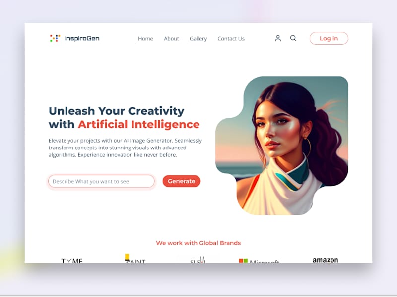 Cover image for InspiroGen Website Design and Development 