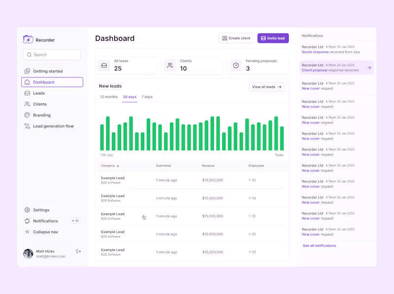Cover image for MVP Interface Design for Recorder