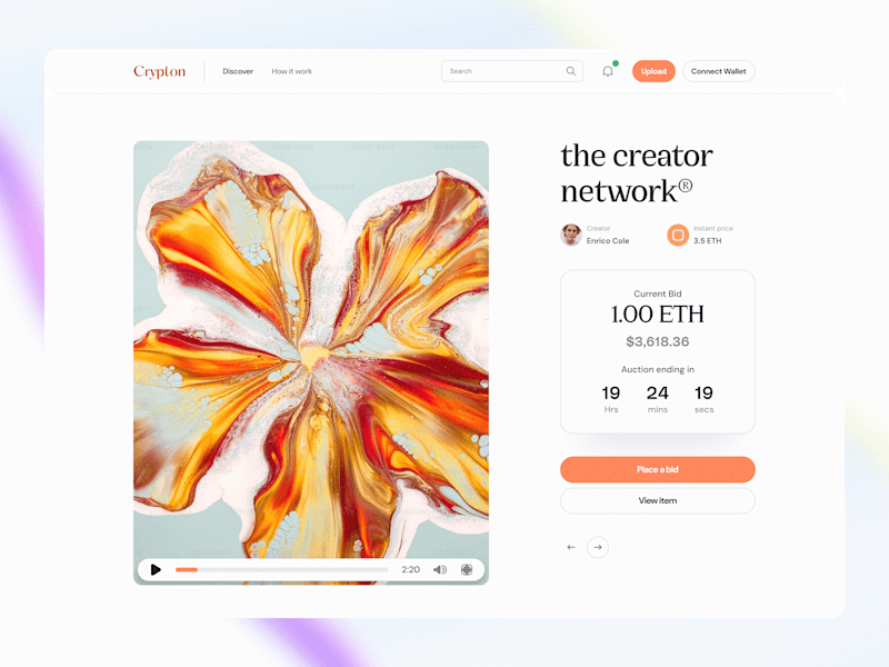 Cover image for Crypton NFT (Framer Website)