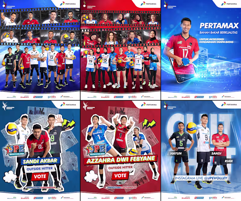 Cover image for JPE Volley x Pertamina Fastron