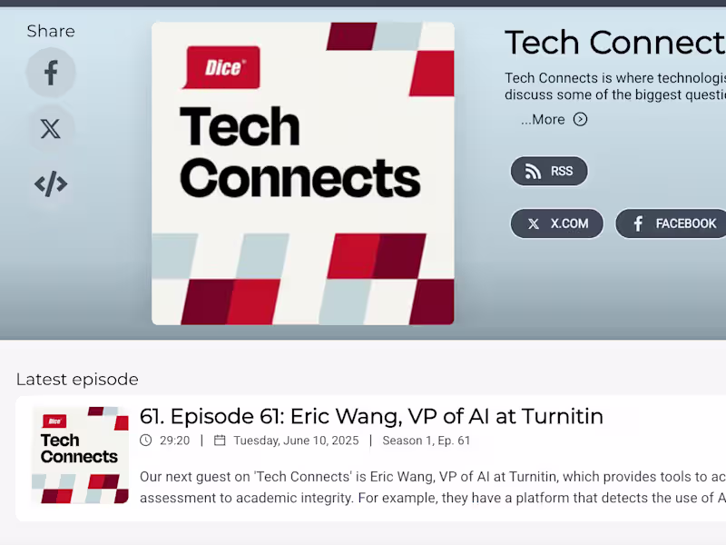 Cover image for Tech Connects Podcast