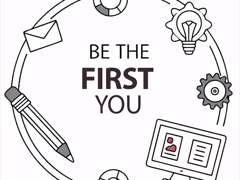 Cover image for Be The First You: Original Logo Design