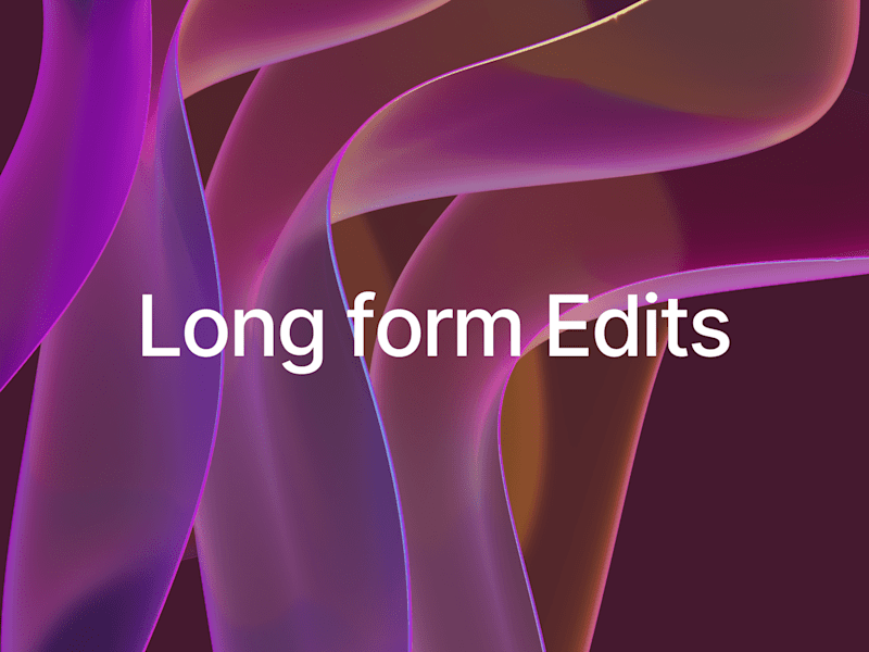 Cover image for Crafting captivating long-form videos tailored to your vision