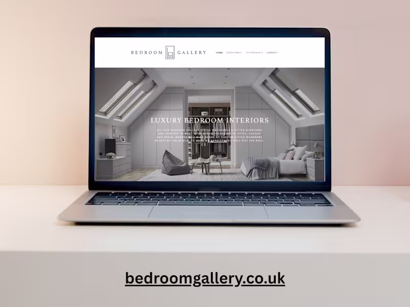 Cover image for Bedroom Gallery - Fitted Bedroom & Wardrobe Showroom Website