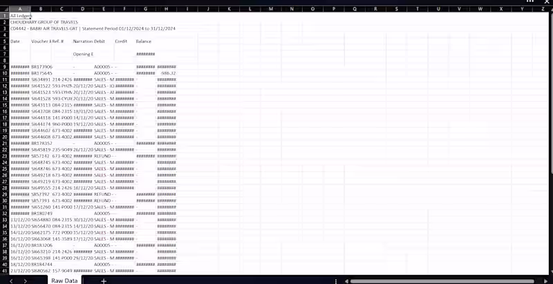 Cover image for Interactive Excel Dashboard for Babri Air Travel Agency