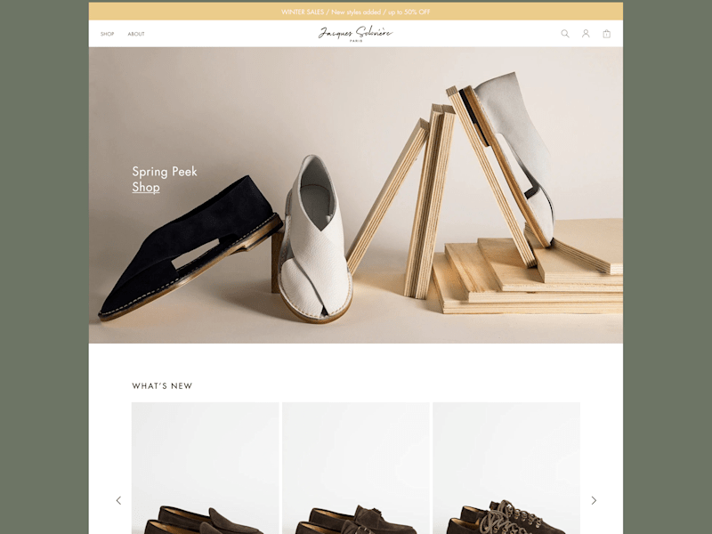 Cover image for Soloviere — eshop design
