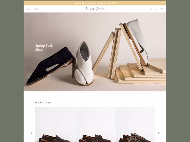 Cover image for Soloviere — eshop design