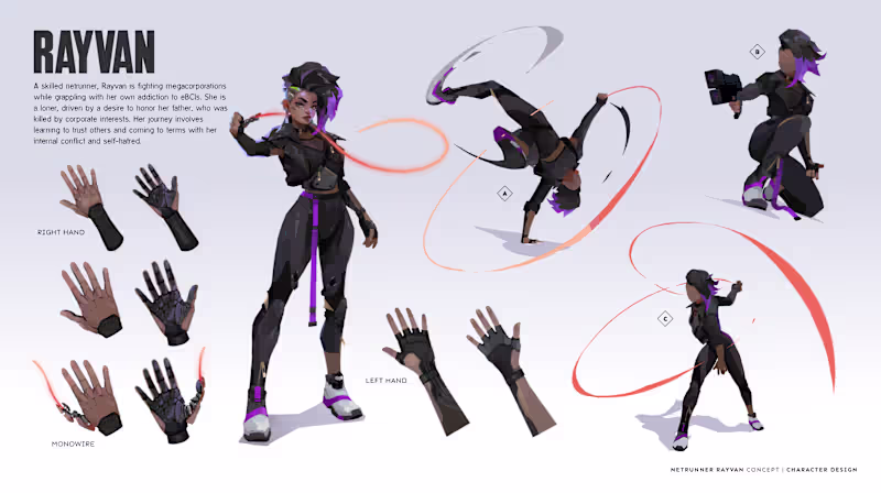 Cover image for Character Design - Rayvan