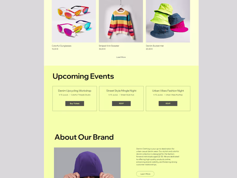 Cover image for Landing page