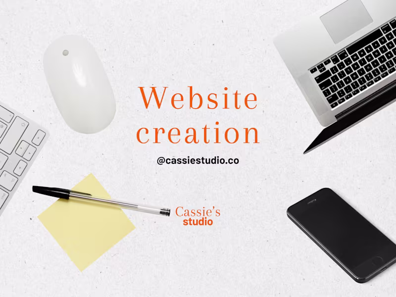 Cover image for Web site creation