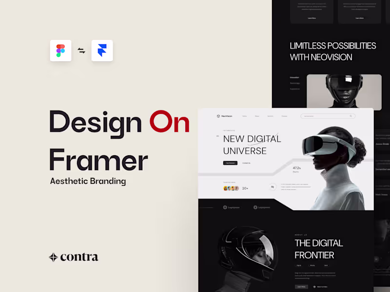 Cover image for World-Class Framer Sites For The Next AI Unicorn