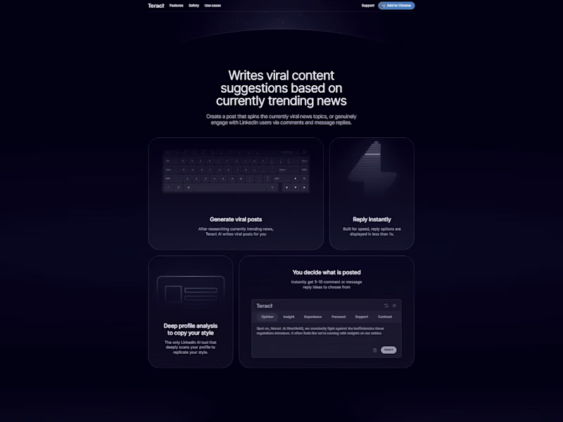 Cover image for In-Browser AI Assistant for Professional Social Networks