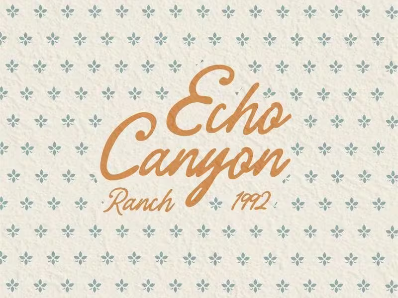 Cover image for Echo Canyon Ranch Brand Design