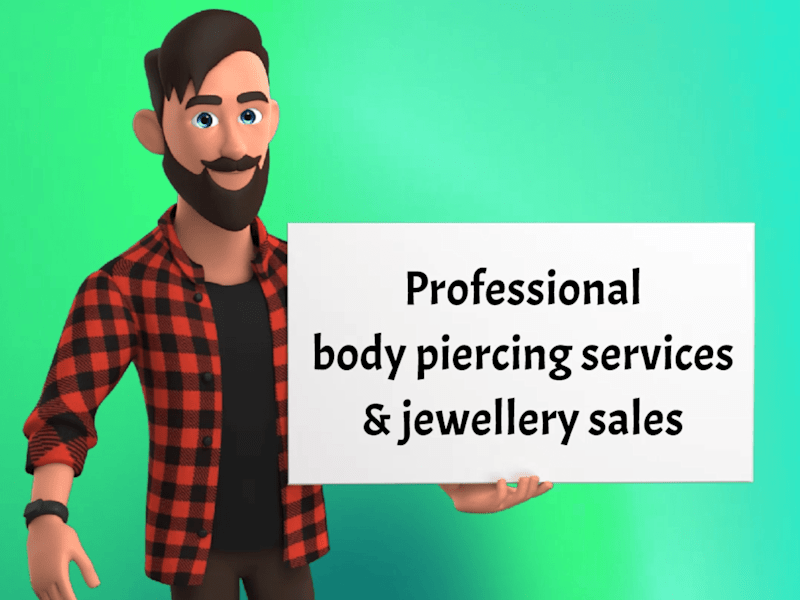 Cover image for Tiger Moon Body Piercing - 3D Animated Informational Video