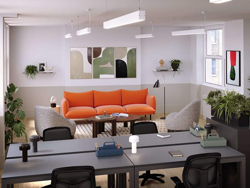 Cover image for Bright Office Renders & Animations