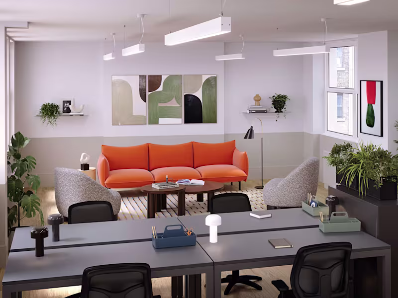 Cover image for Bright Office Renders & Animations