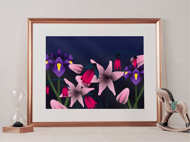 Cover image for Floral Illustration Design on Behance