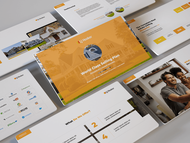 Cover image for REAL ESTATE PITCH DECK