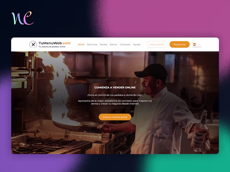 Cover image for Tu Menú Web: Design That Delivers