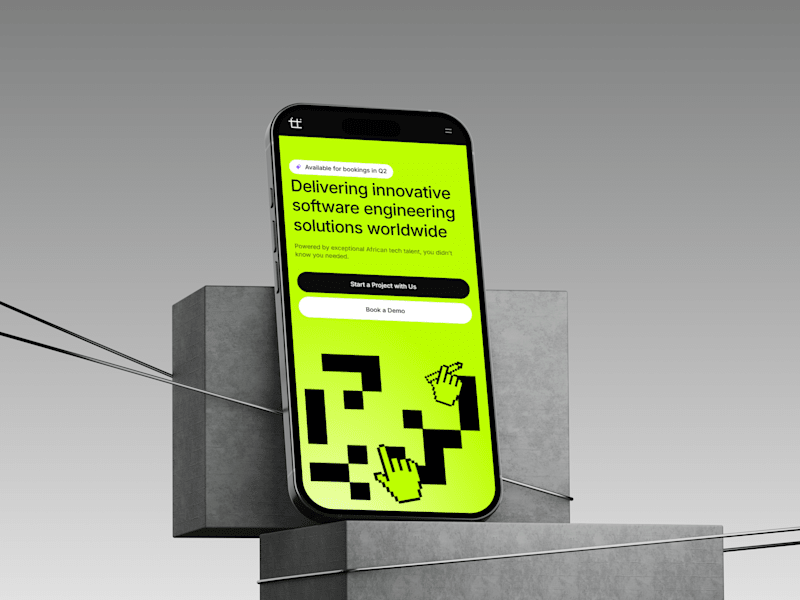 Cover image for Turntabl – Modern website redesign & Framer build
