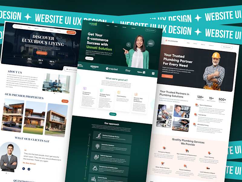 Cover image for Custom Website Design – From Concept to Completion