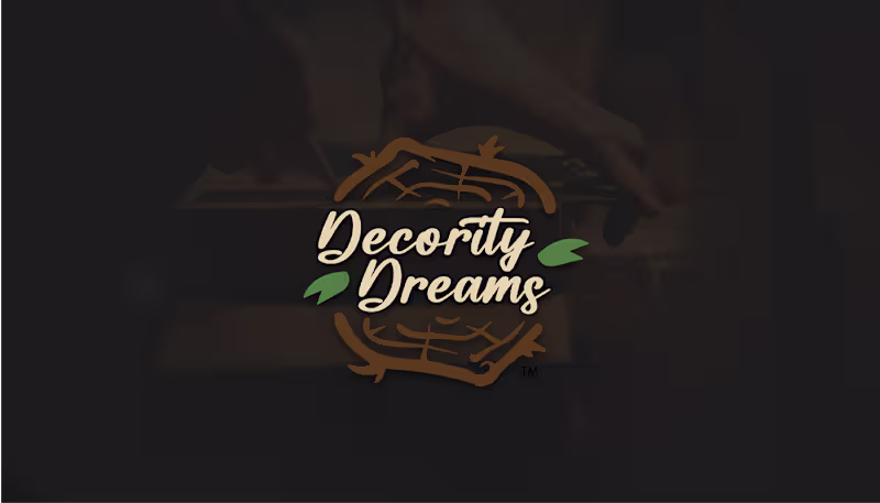 Cover image for Decority Dreams- brand identity design 