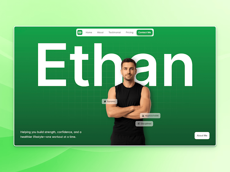 Cover image for IronFit Website Framer Template