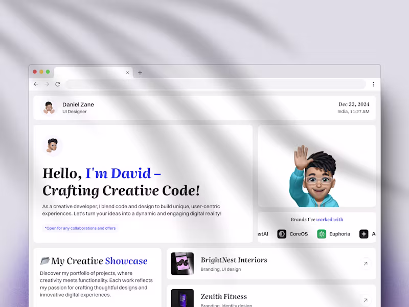 Cover image for Framer design & development