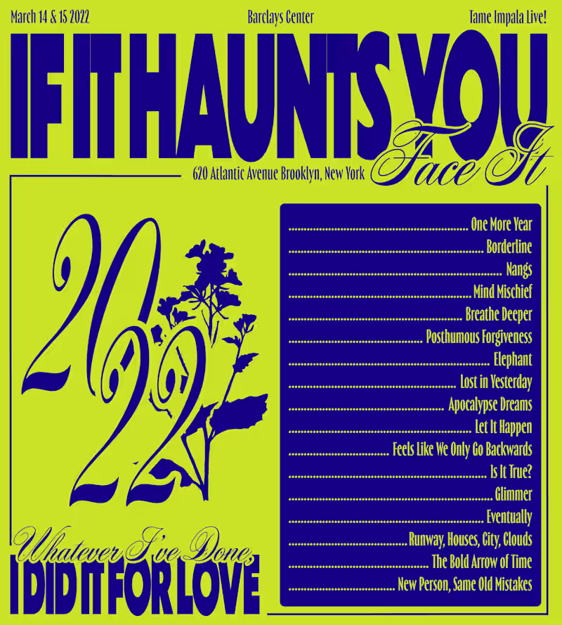 Cover image for Poster Concept - Tame Impala