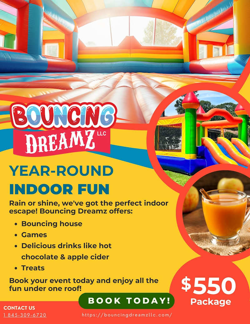 Cover image for Seasonal Promotional Flyers for Bouncing Dreamz LLC