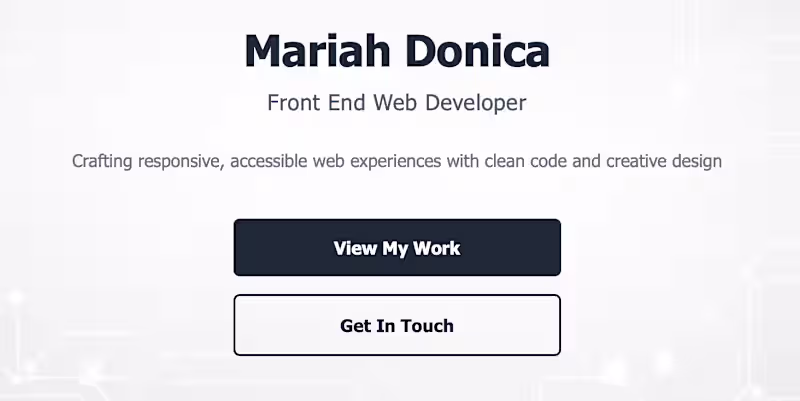 Cover image for Front End Developer