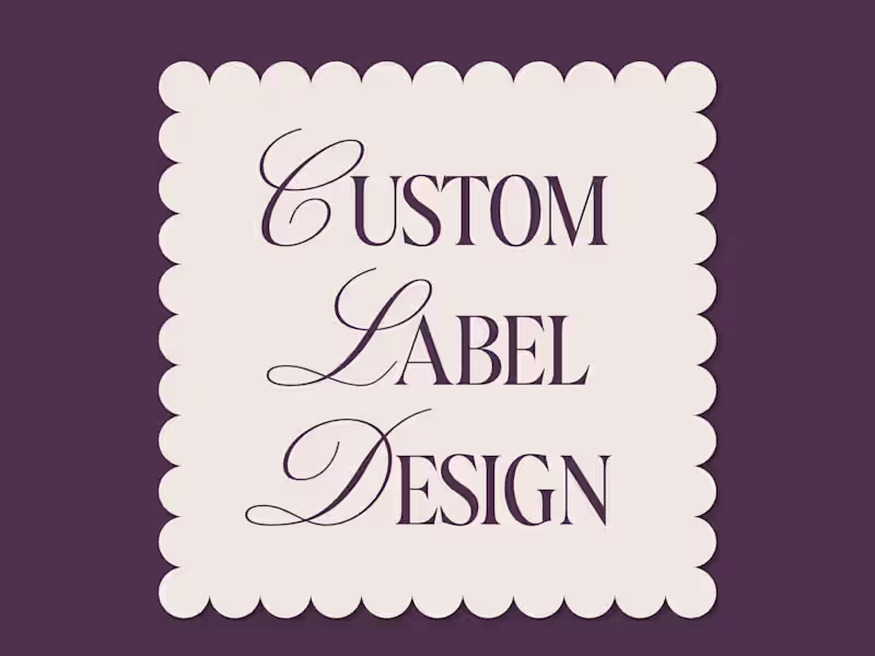 Cover image for I'll create the perfect label for your product