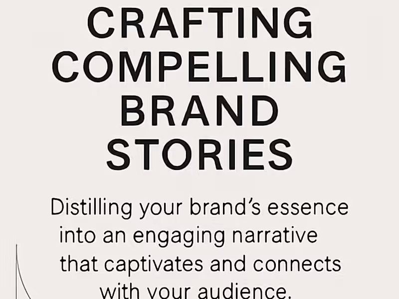 Cover image for About Page/ Brand Story Development 