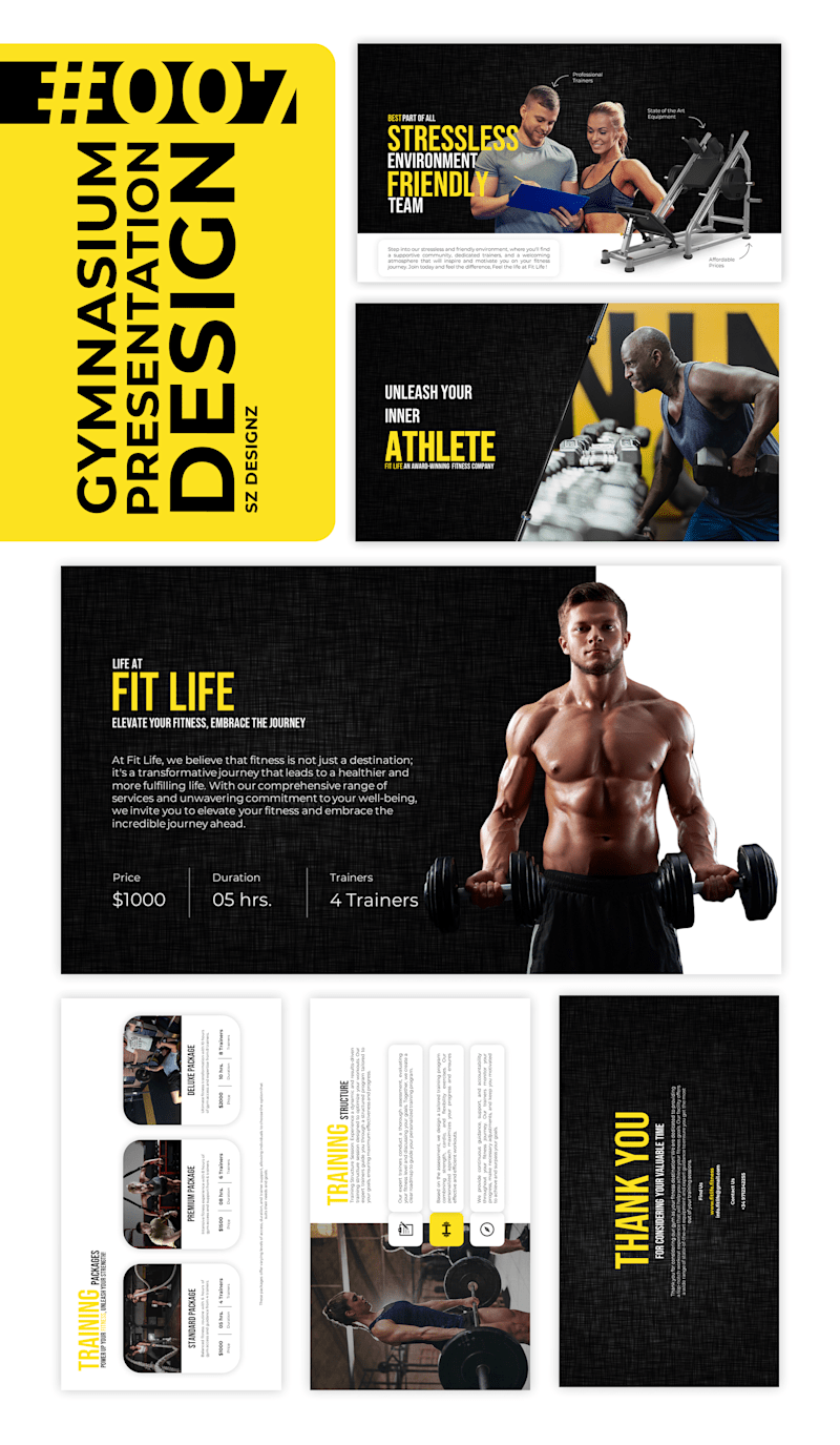 Cover image for Presentation for  a Gym