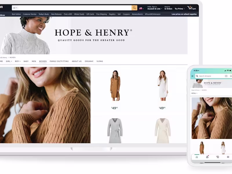 Cover image for Amazon Storefront Creation