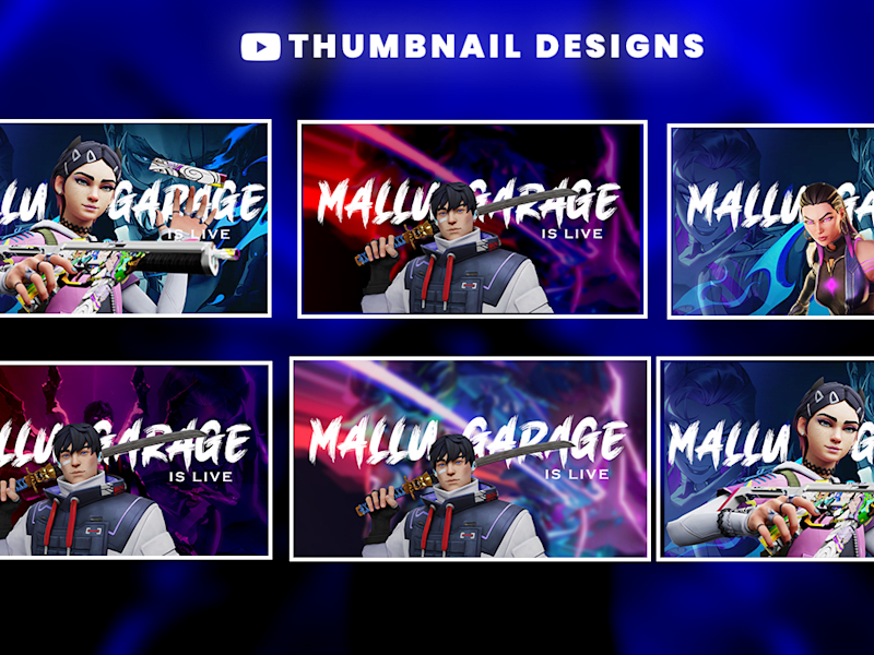 Cover image for Gaming Thumbnail Design
