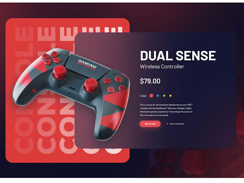 Cover image for gaming console design