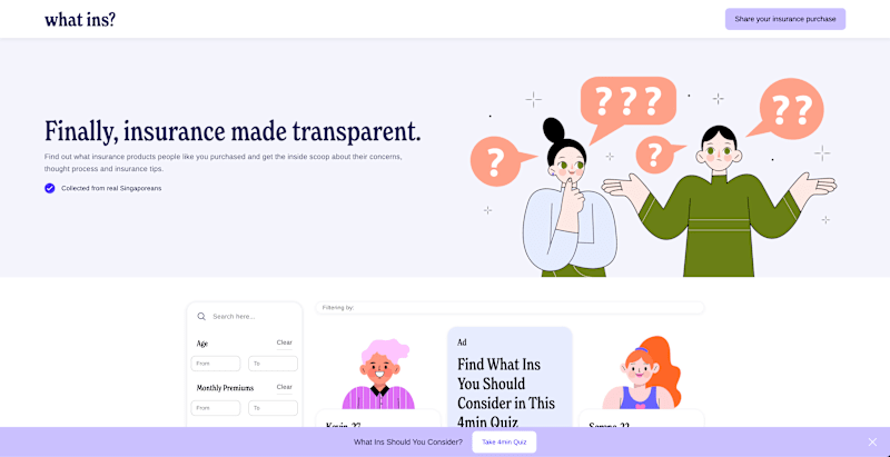 Cover image for Whatins - Website Design