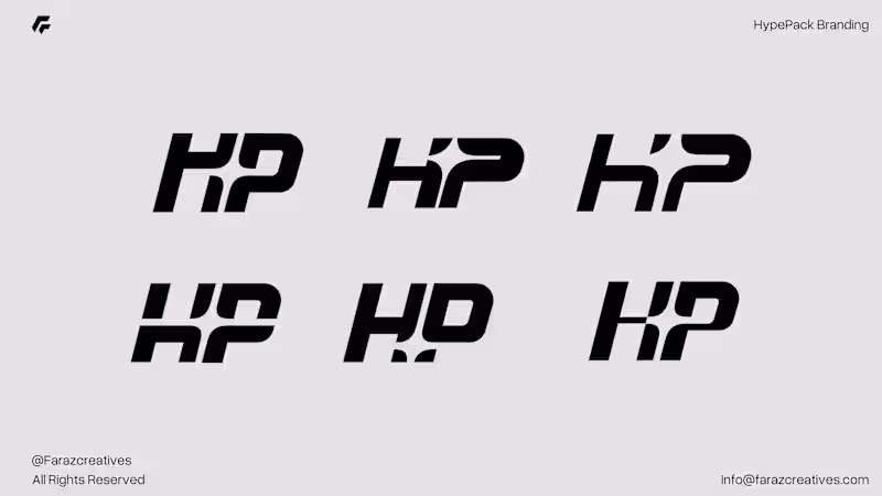 Cover image for HP logo explorations from a recent project currently in prog...