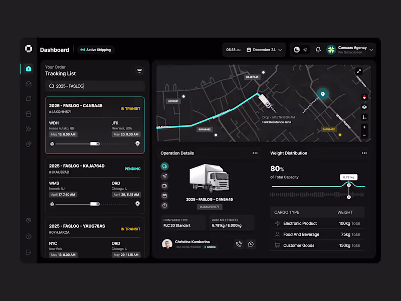 Cover image for Shipment Logistic Dashboard App