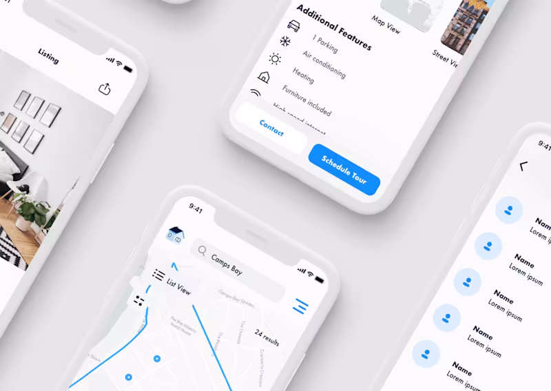 Cover image for Modern Rentals - A Property Rental Application | UX/UI Design