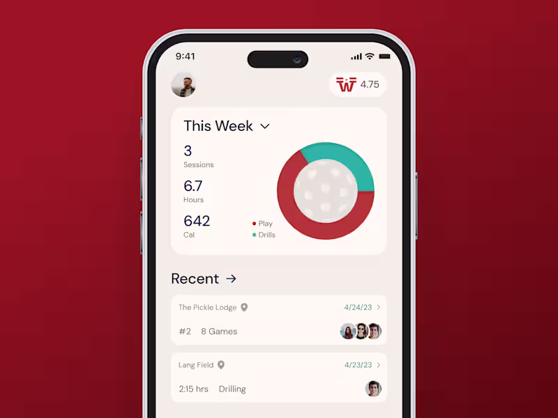 Cover image for Wooden Pickleball