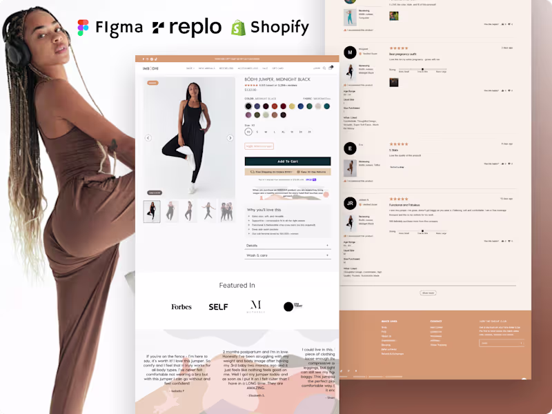 Cover image for Bōdhi Jumper, Midnight Black