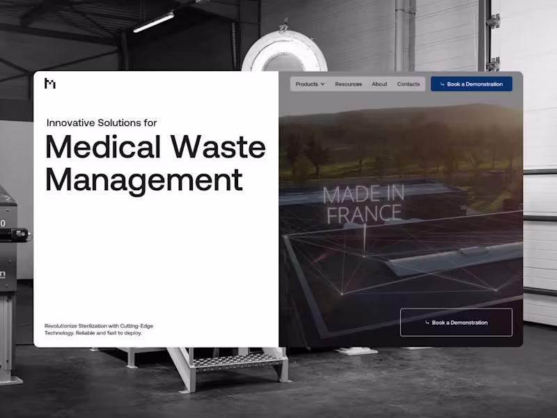 Cover image for Medical Waste (Design + Dev)