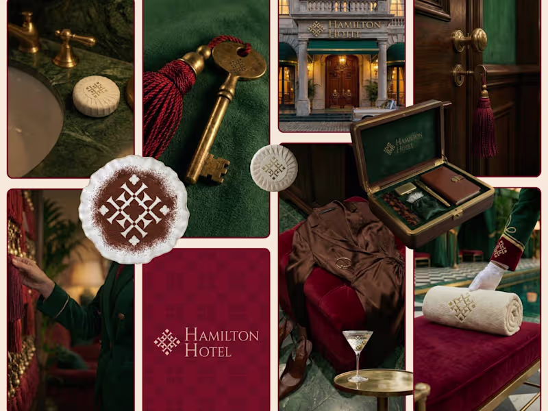 Cover image for Hamilton Hotel Brand Identity Revamp