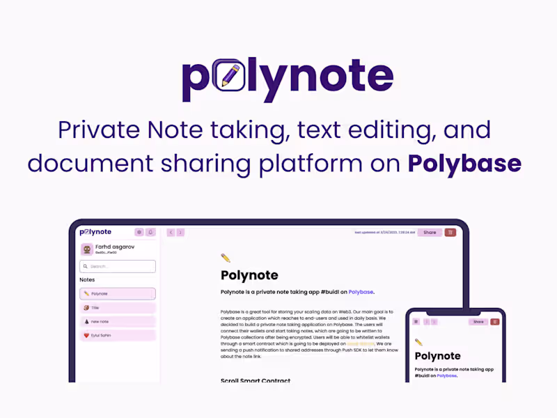 Cover image for Polynote
