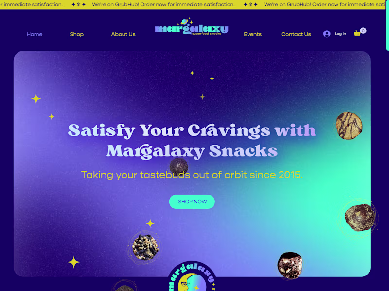 Cover image for Margalaxy Superfood Snacks | Order Vegan Chocolate Snacks | Glu…