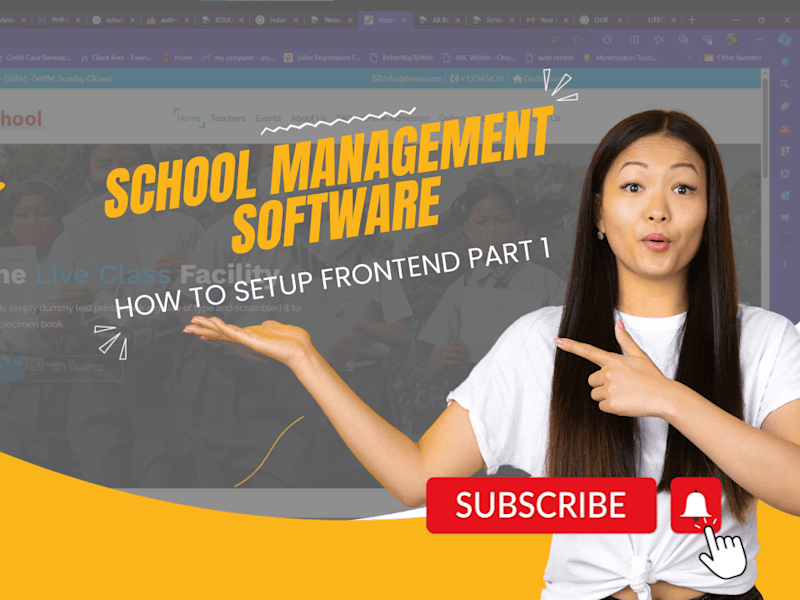 Cover image for Home - School Management System