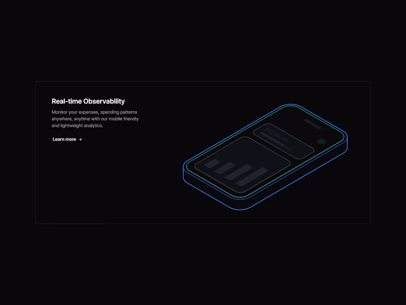 Cover image for Expense Tracker Webcard