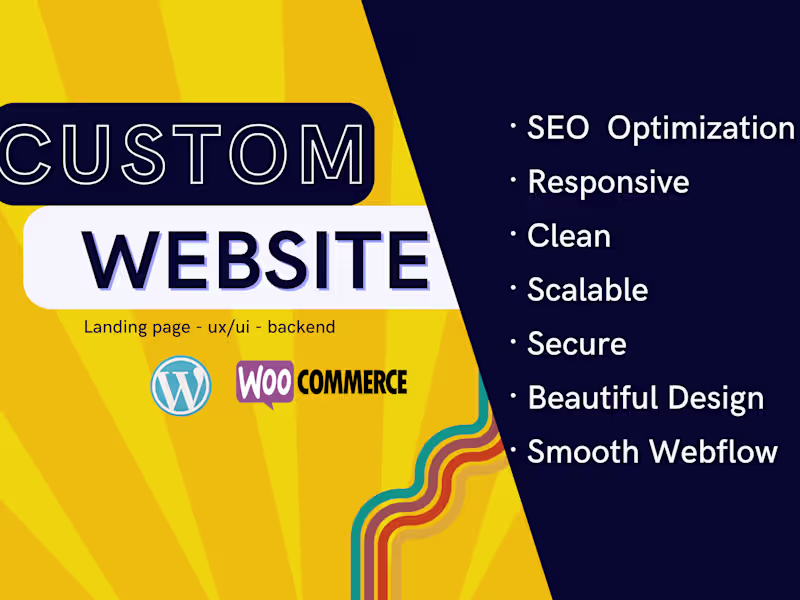 Cover image for WordPress Website | Business or eCommerce